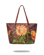 SUNFLOWER GRIN RON ENGLISH COLLAB TOTE