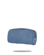 STONE WASHED SHARK PENCIL POUCH