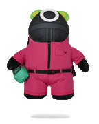SQUID GAME COLLAB PINK SOLDIERS BEAR BACKPACK