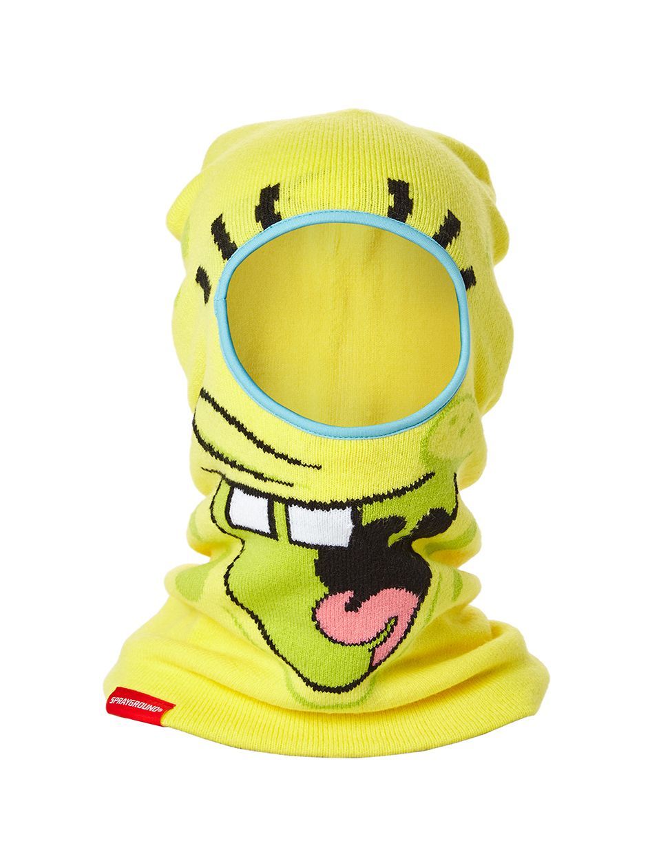 SPONGE BRAIN - SPONGEBOB SKI MASK – artspx