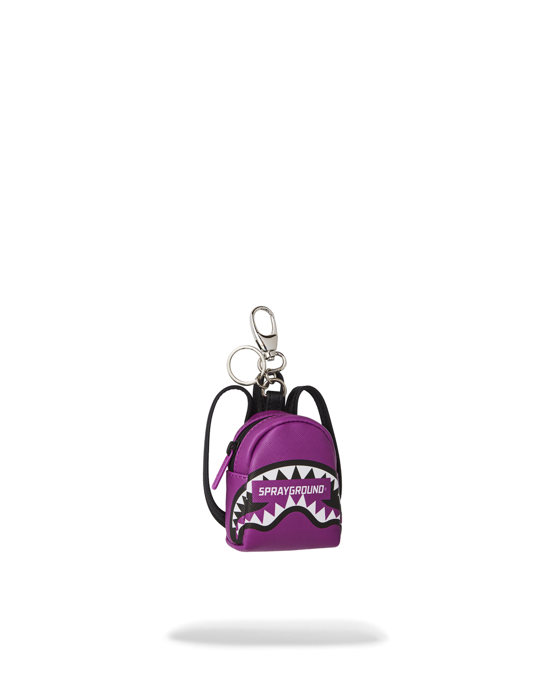 SMASH LOGO VIOLA BACKPACK KEYCHAIN