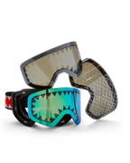 SKY HIGH SEEKERS ARCTIC SKI GOGGLES (3 INTERCHANGEABLE LENSES)