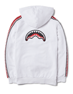 SHARKTRACK SPUCCI ZIPUP HOODIE (WHITE)