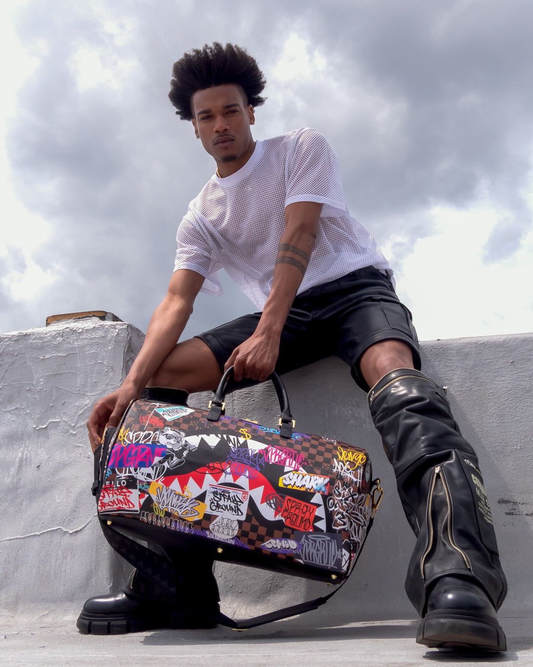 SHARKS IN PARIS THE RIZZ DUFFLE