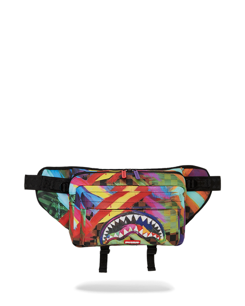 SHARKS IN PARIS CITY STREAKS CARGO CROSSBODY