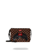 SHARKS IN PARIS CLEAR FOR TAKEOFF CROSSOVER CLUTCH WITH STRAP