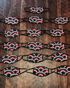 SHARKMOUTH PATTERN MASK (CLASSIC FIT)