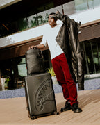 REALITY CHECK SHARKITECTURE FULL-SIZE JETBLACK LUGGAGE (GOLD HARDWARE)