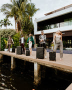 REALITY CHECK SHARKITECTURE FULL-SIZE JETBLACK LUGGAGE (GUNMETAL HARDWARE)