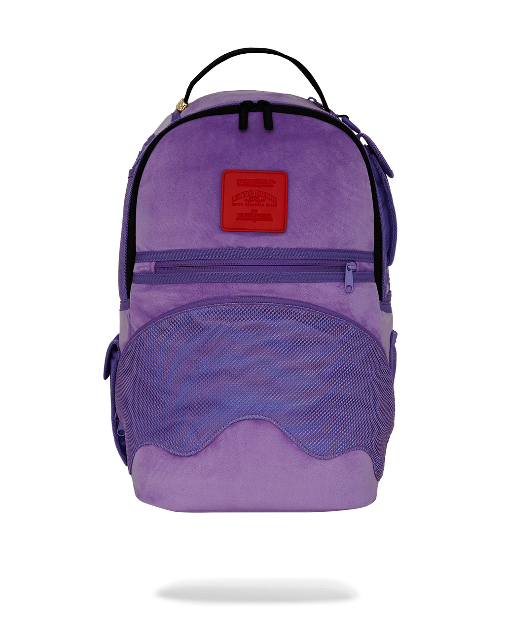 NOOO WAY!!! A REVERSIBLE BACKPACK - PURPLE VELOUR TO OG SHARKS IN PARIS BACKPACK
