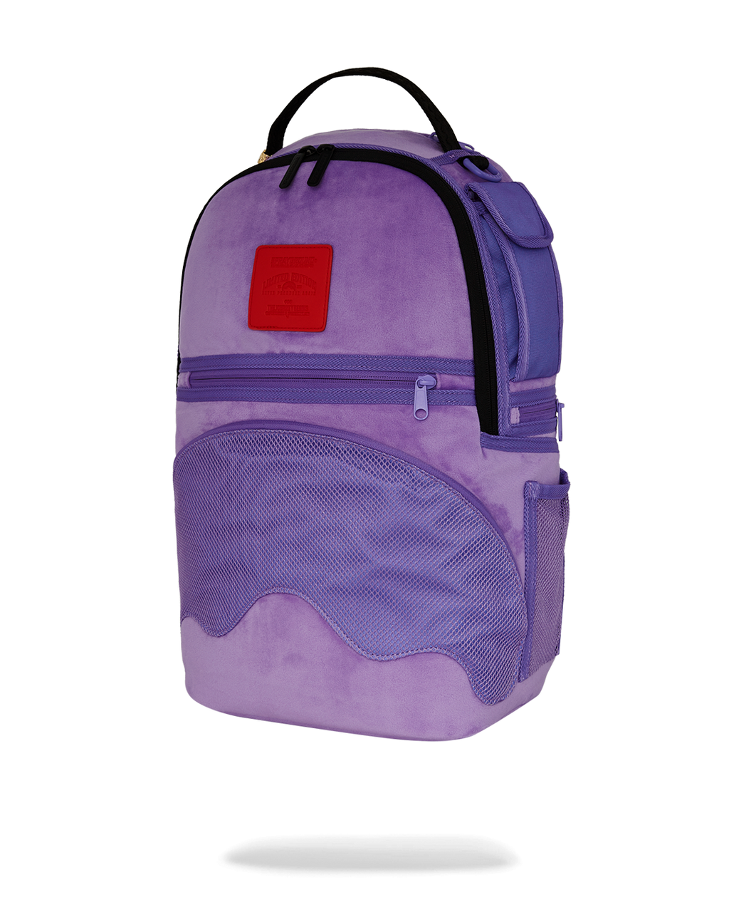 NOOO WAY!!! A REVERSIBLE BACKPACK - PURPLE VELOUR TO OG SHARKS IN PARIS BACKPACK