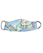 NYC SHARK MAP MASK (FORM-FITTING)