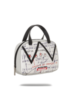 OFFICIAL BASQUIAT UNTITLED (CHEESE POPCORN) 1983 HANDBAG