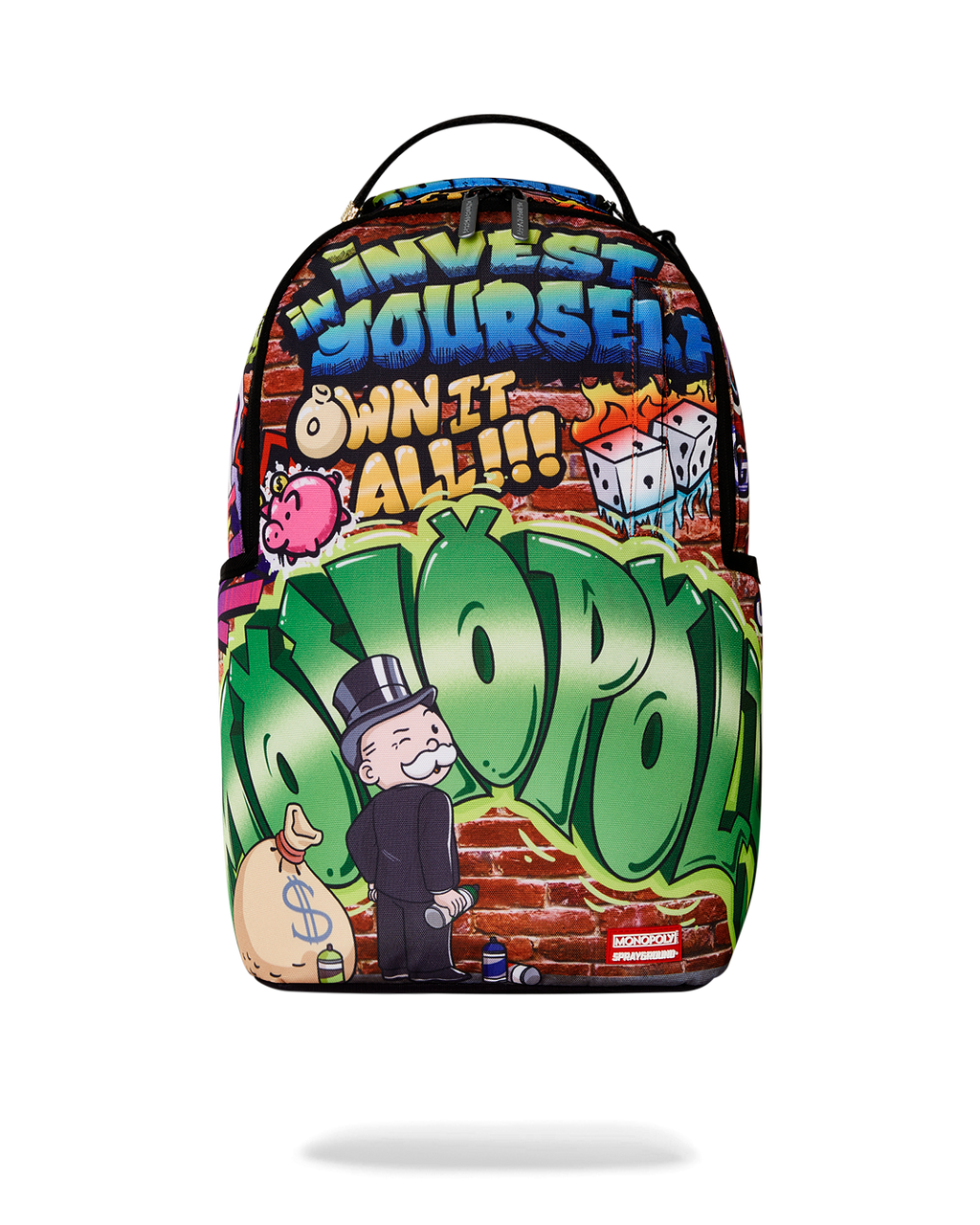 MONOPOLY GRAFFITI GOLD RUSH DLXR BACKPACK
