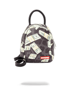 MONEY ON BLACK LEOPARD PRINT MINI