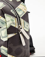MONEY ON BLACK LEOPARD PRINT MINI