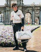 MONEY PATTERN POWDER EMPEROR DUFFLE