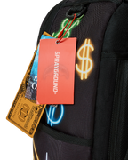 MONEY BEAR CITY LIGHTS BACKPACK