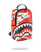 MONEY CAMO (RED) BACKPACK