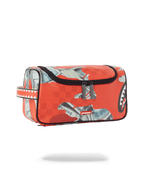 MONEY CAMO (RED) TOILETRY BAG