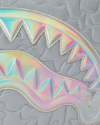 MIRASHAKU IRIDESCENT QUILT DUFFLE