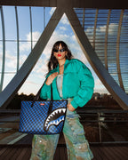 MIDNIGHT MAGIC SHARKS IN PARIS TOTE