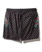 MIDNIGHT MONEY PATTERN SHOTO SWIM TRUNKS