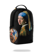 MAURITSHUIS MUSEUM SHARK PALETTE GIRL WITH A PEARL EARRING COLLAB BACKPACK