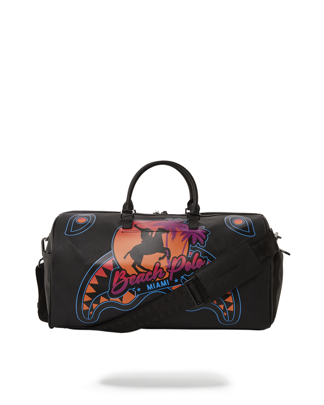 MIAMI BEACH POLO COLLAB DUFFLE (BLACK)