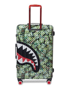 MAMA I MADE IT SHARKITECTURE HARDSHELL FULL-SIZE LUGGAGE