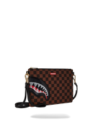 LENTICULAR EFFECTS CROSSOVER CLUTCH W/ SHOULDER STRAP
