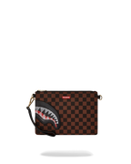 LENTICULAR EFFECTS CROSSOVER CLUTCH W/ SHOULDER STRAP