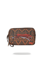 LEOPARDS IN PARIS TOILETRY AKA MONEY BAG