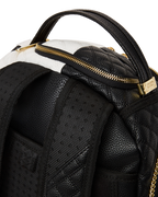 LEVELED UP SPLIT QUILT SHARK BACKPACK (DLXV)