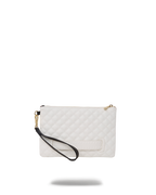 LEVELED UP SPLIT QUILT SHARK CROSSOVER CLUTCH