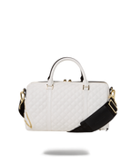 LEVELED UP SPLIT QUILT SHARK MINI DUFFLE