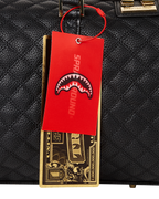 LEVELED UP SPLIT QUILT SHARK MINI DUFFLE