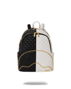 LEVELED UP SPLIT QUILT SHARK SAVAGE BACKPACK