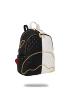 LEVELED UP SPLIT QUILT SHARK SAVAGE BACKPACK