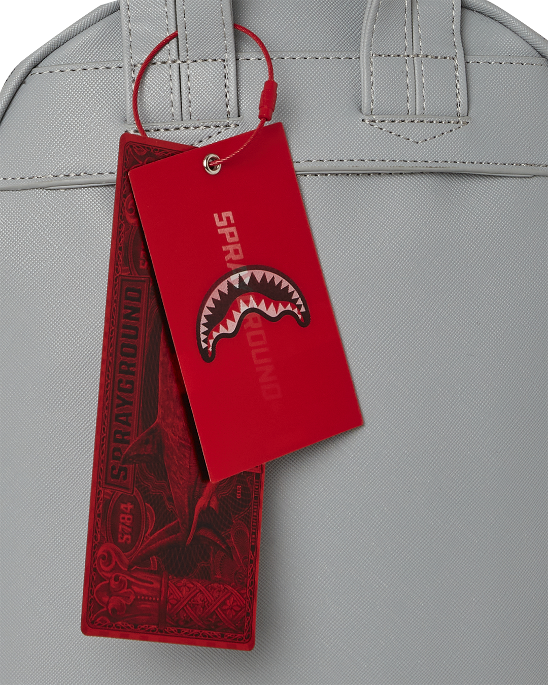 KNIT SHARKS IN PARIS IN CREAM SAVAGE BACKPACK
