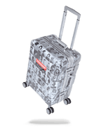LAQUAN SMITH EMBOSSED CLEAR 3M CARRY-ON
