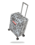 LAQUAN SMITH EMBOSSED CLEAR 3M CARRY-ON