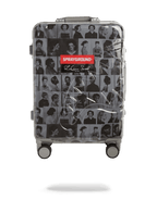 LAQUAN SMITH EMBOSSED CLEAR 3M CARRY-ON