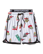 KIDS PATCH ALL-IN SWIM TRUNKS (WHITE)