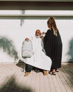 KNIT SHARKS IN PARIS IN CREAM DLX BACKPACK
