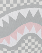 KNIT SHARKS IN PARIS IN CREAM DLX BACKPACK