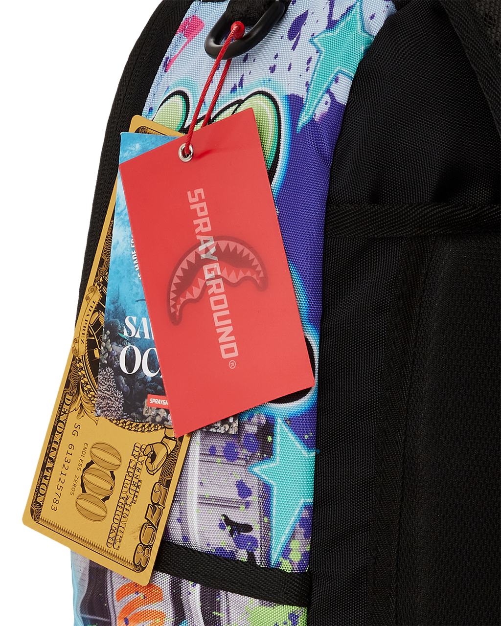 KARMA'S WORLD TURN UP THE VOLUME BACKPACK