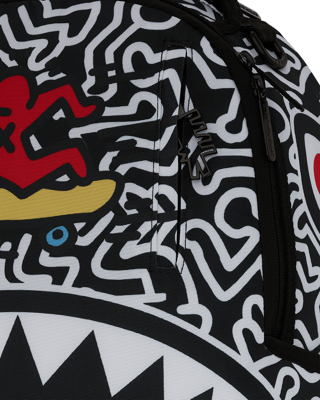 KEITH HARING SKATER SHARK DLXSR BACKPACK