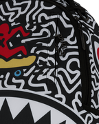 KEITH HARING SKATER SHARK DLXSR BACKPACK