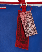 KEITH HARING THE BIG BLUE PURSE ART TOTE